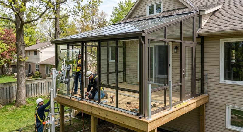 Enclosed Deck Installation in Chattanooga, TN