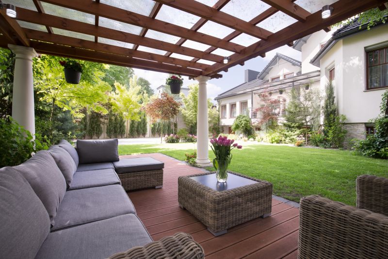 Elegant Outdoor Living Area