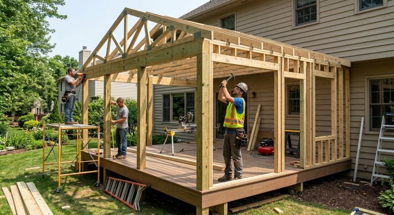 Deck Enclosure Installation in Nashville, TN