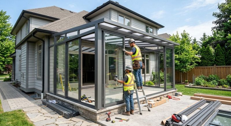 Enclosed Patio Installation in Nashville, TN