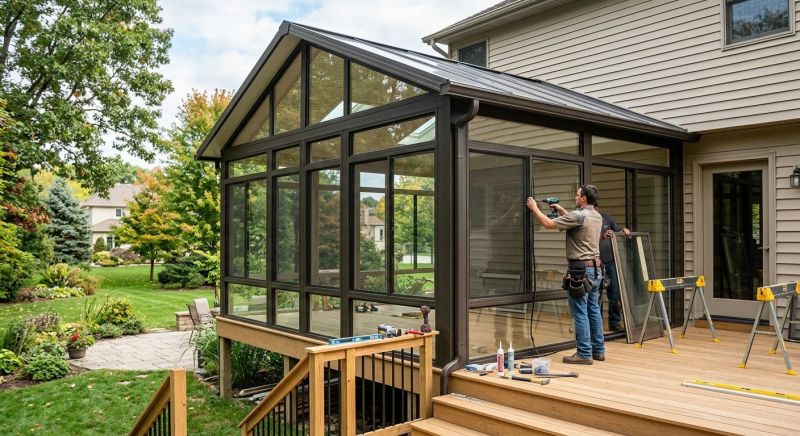 Four Season Room Installation in Nashville, TN