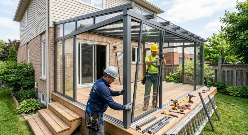 Patio Enclosure Installation in Boulder, CO