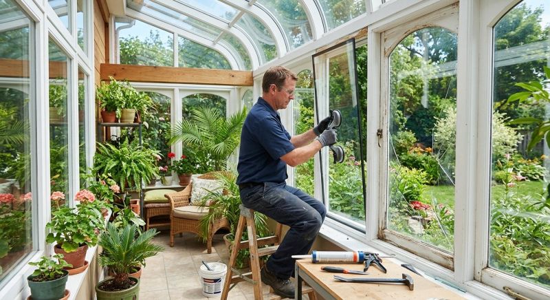 Sunroom Window Repair in Knoxville, TN
