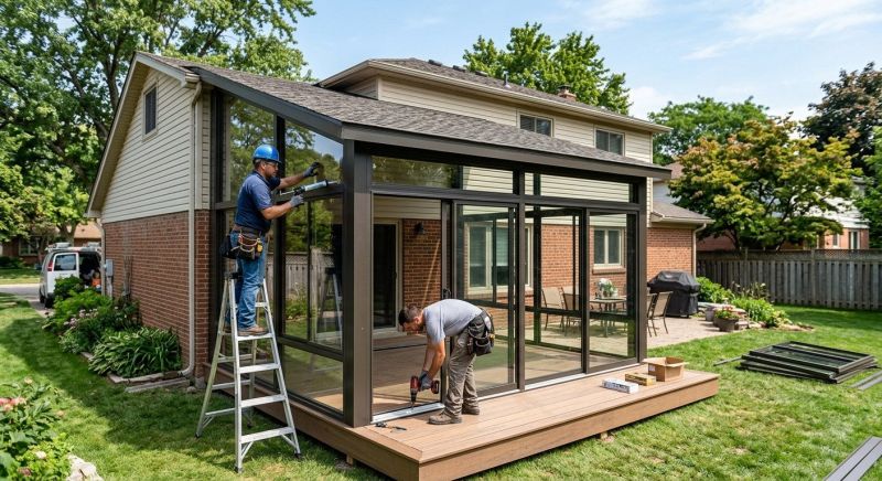 Three Season Room Construction in Asheville, NC