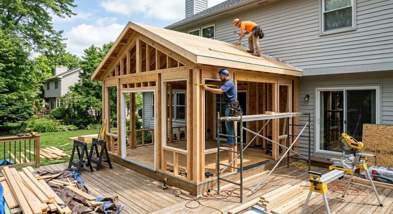 Three Season Room Construction in Austin, TX